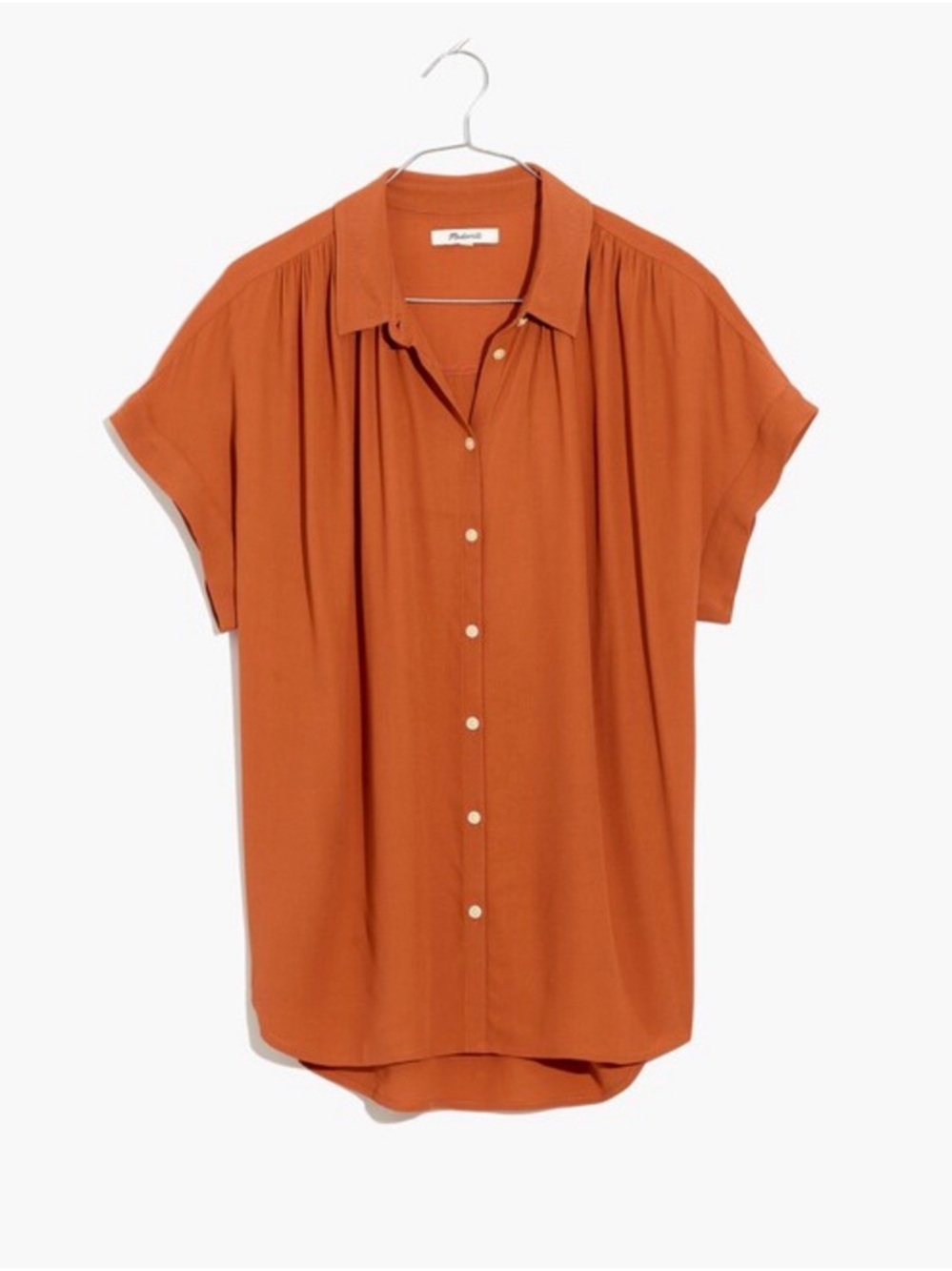 NWT Madewell Central Drapey Shirt